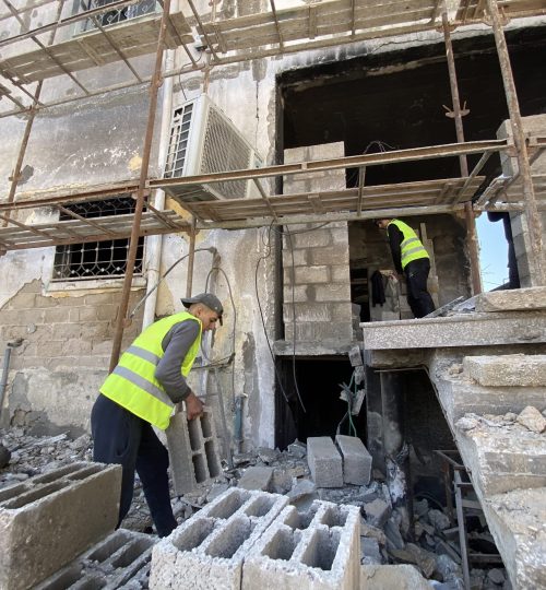 reconstruction de structure par Imar ONG